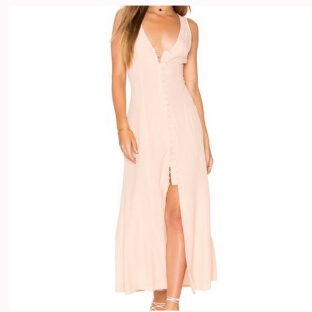 Privacy please Lima’s dress in blush